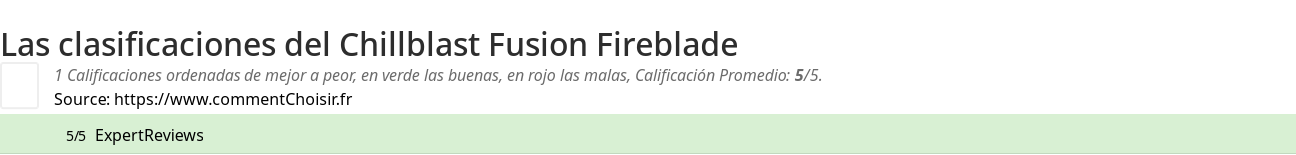 Ratings Chillblast Fusion Fireblade