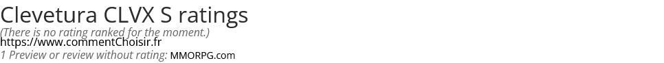 Ratings Clevetura CLVX S