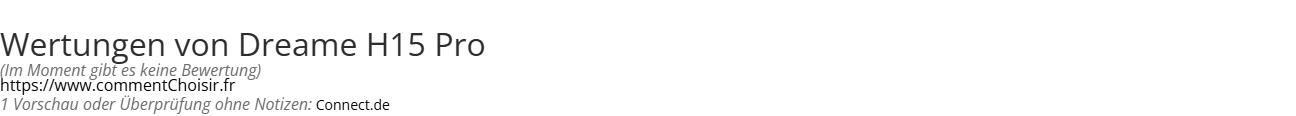 Ratings Dreame H15 Pro
