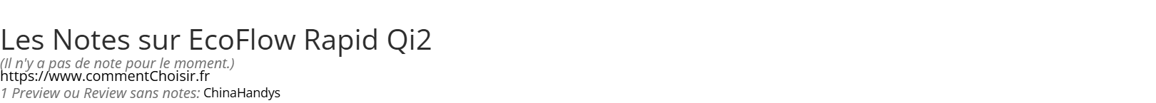 Ratings EcoFlow Rapid Qi2