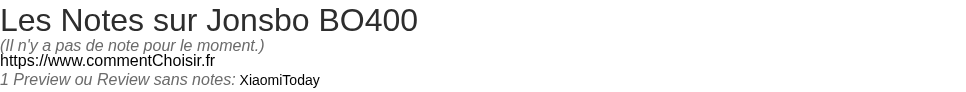 Ratings Jonsbo BO400