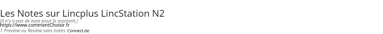 Ratings Lincplus LincStation N2