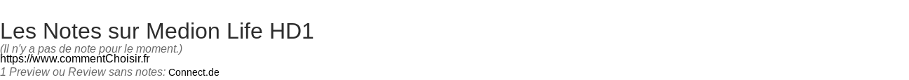 Ratings Medion Life HD1