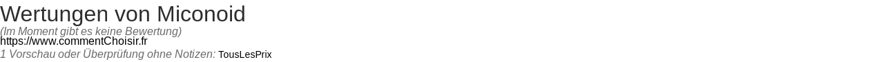 Ratings Miconoid