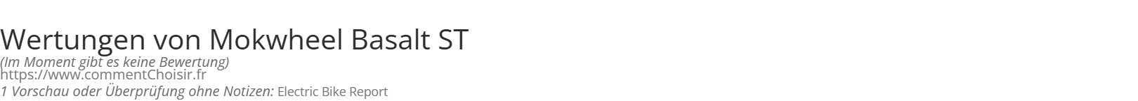 Ratings Mokwheel Basalt ST