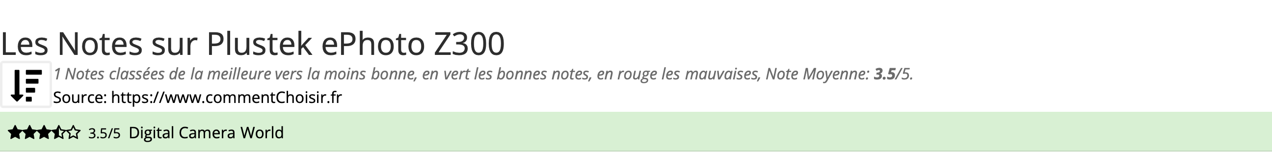 Ratings Plustek ePhoto Z300