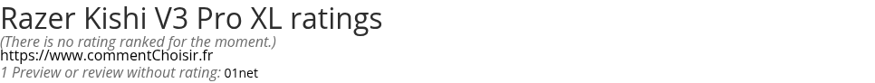 Ratings Razer Kishi V3 Pro XL