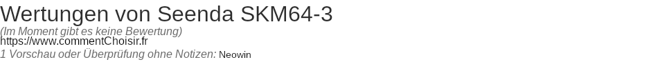 Ratings Seenda SKM64-3