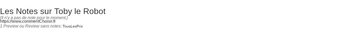 Ratings Toby le Robot